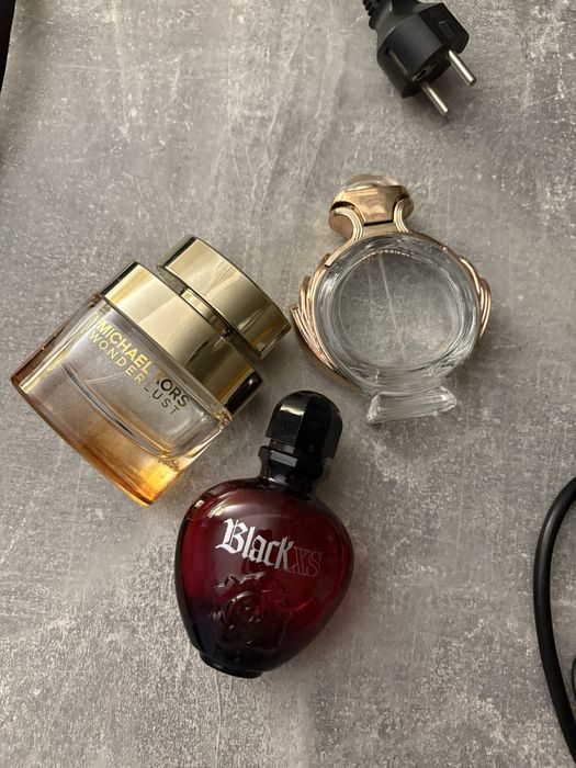 Oryginalne flakony po perfumach michael kors paco rabanne