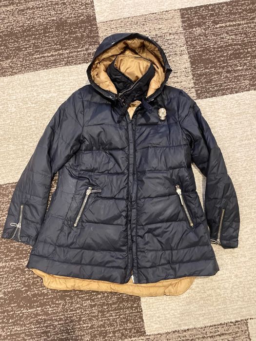 Продам недорого подовжену куртку на пуху