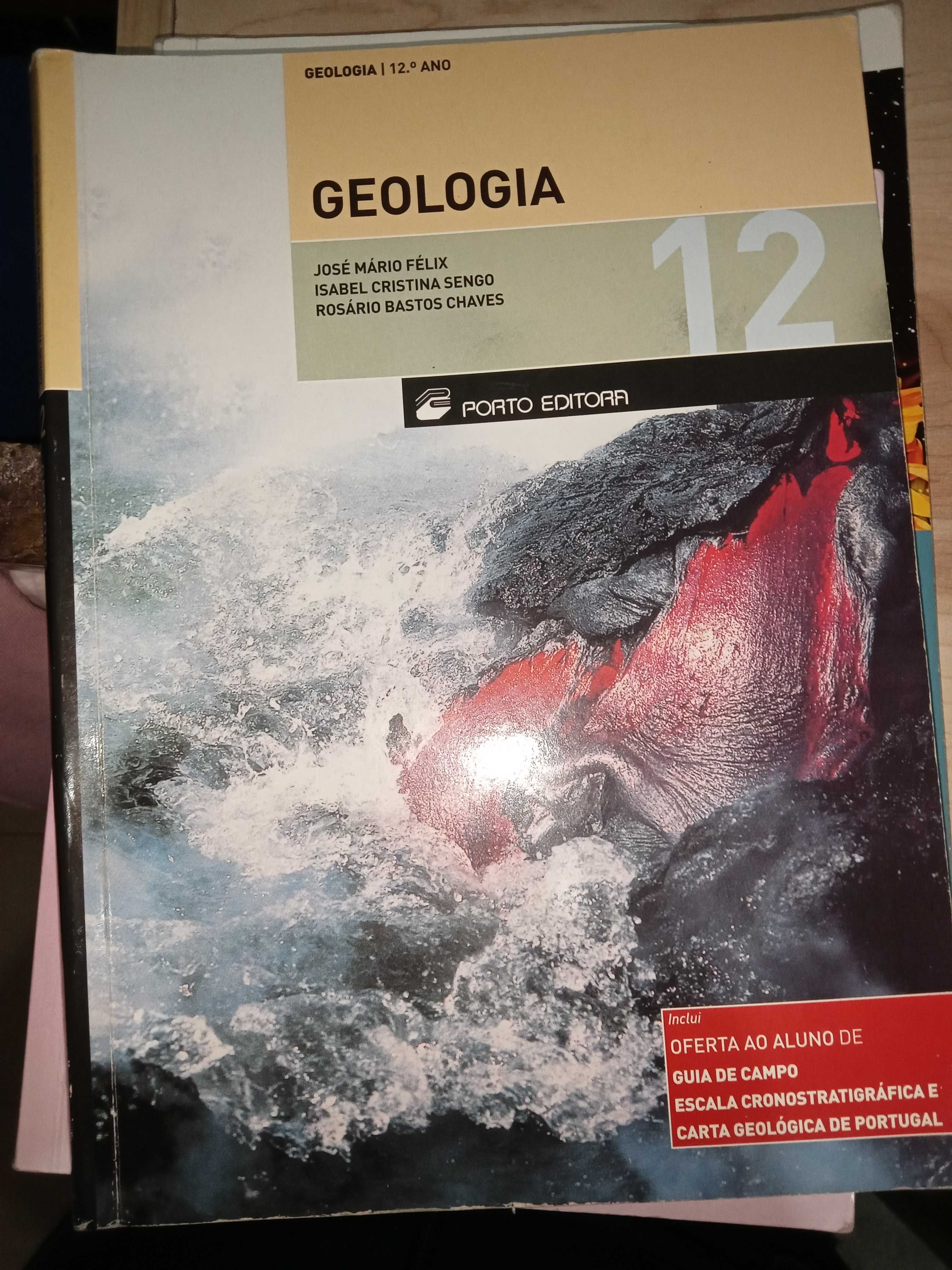Livro 10 ano de Geologia ele tá em muito bom estado