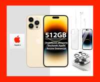 I. NOWY Apple iPhone 14 PRO 512GB GOLD Złoty 15 PL GW-12ms+DODATKI FV!