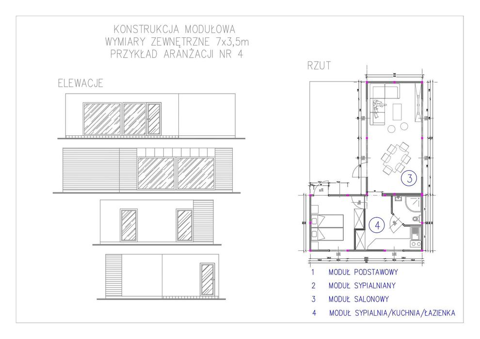 Dom Domek modułowy mobilny BEZ POZWOLENIA zezwolenia zgłoszenia Altana