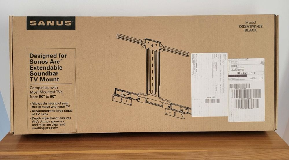 Suporte Sanus p/ Sonos Arc