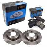 TARCZE KLOCKI HAMULCOWE TYŁ VW GOLF IV AUDI A3 SKODA OCTAVIA SEAT ŚR 232mm