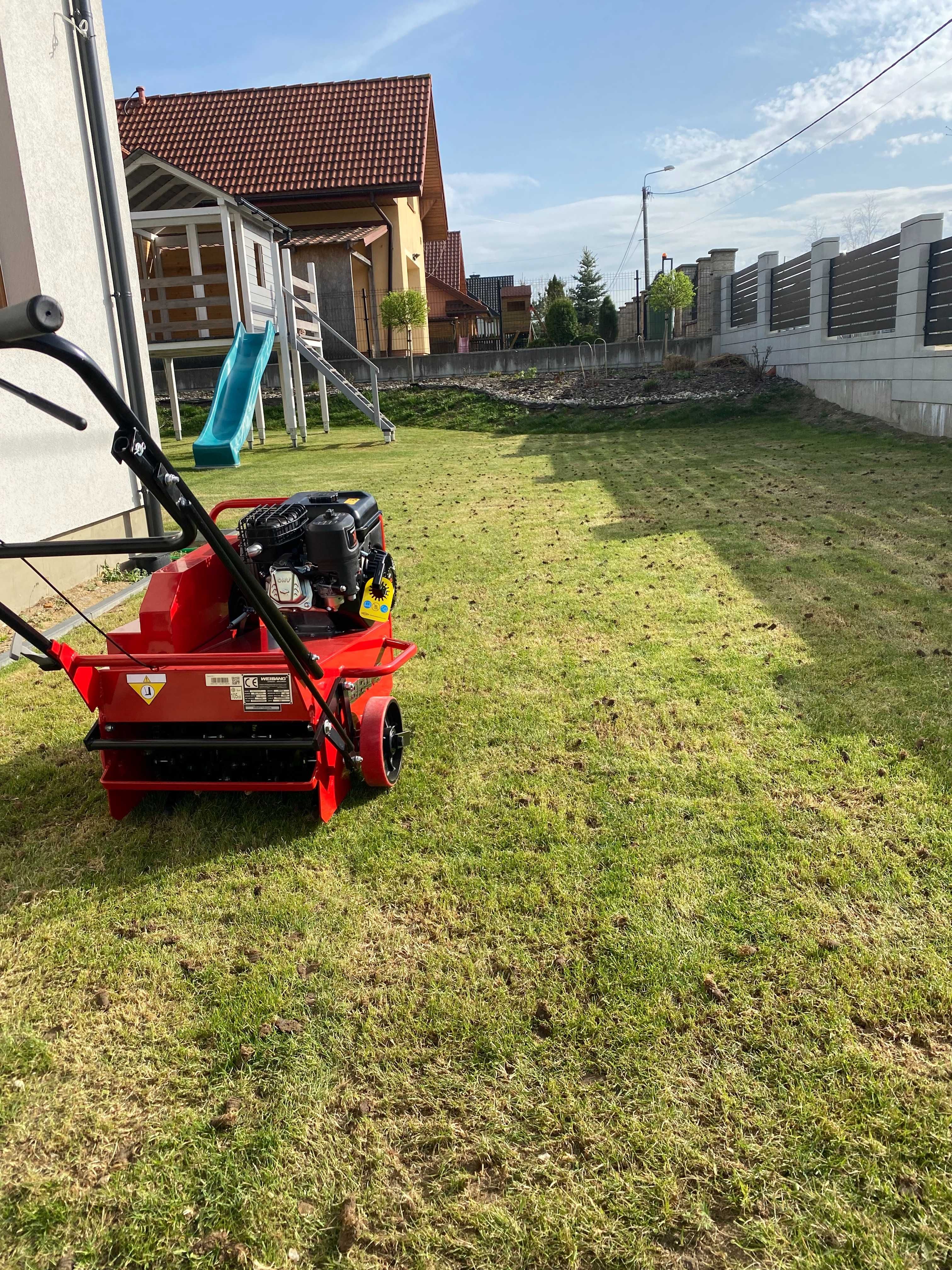 Wynajem wypożyczalnia - aerator rurkowy wertykulator spalinowy Weibang
