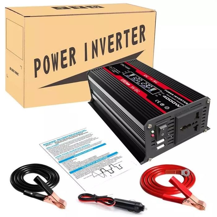 Инвертор  преобразователь напряжения 12/220вольт