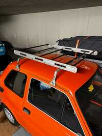 Bagażnik dachowy aluminiowy Fiat 126p stan bardzo dobry