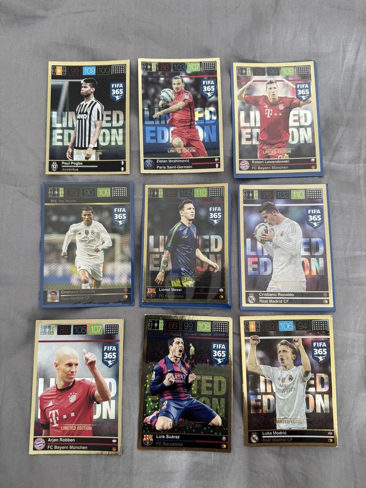 Karty piłkarskie panini FIFA 365