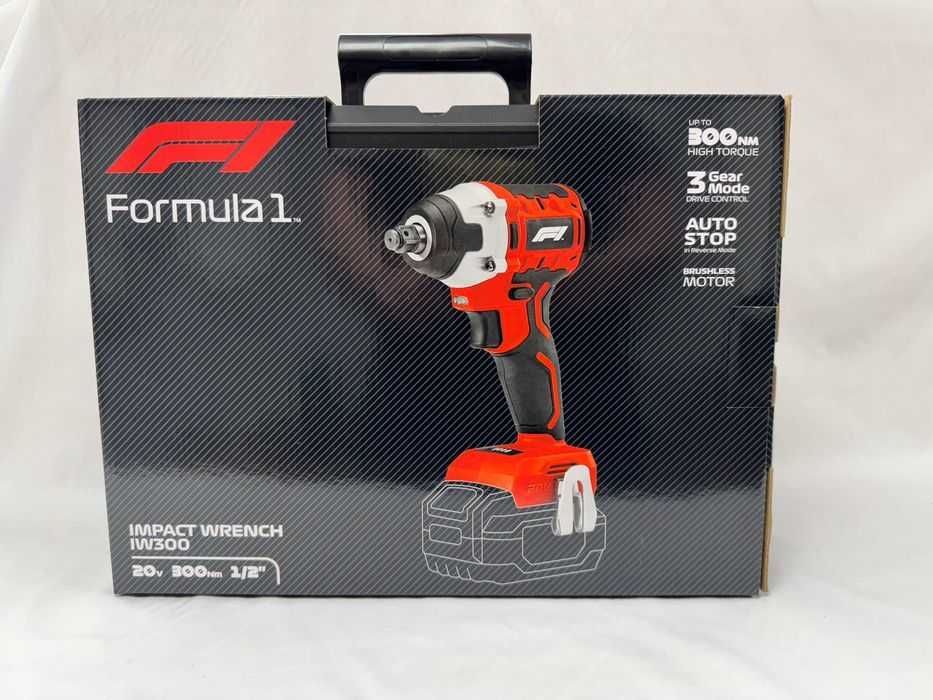Wkrętarka Zakrętarka udarowa akumulatorowa Formula 1 IW300 300Nm 20V