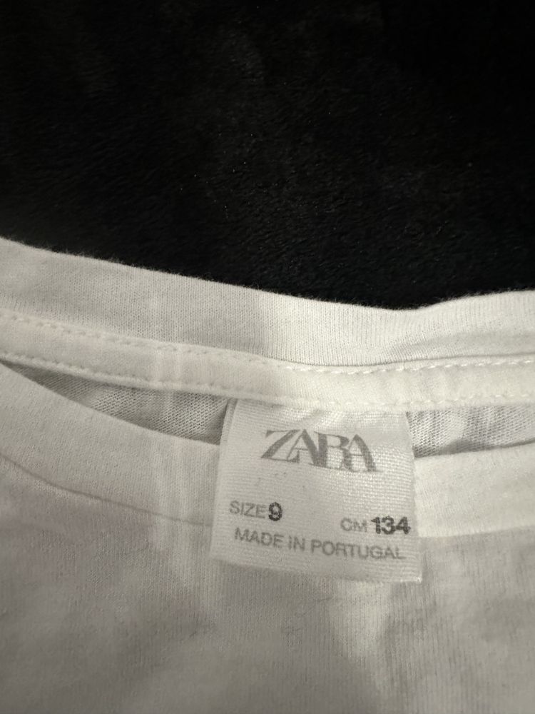 Zara 2x t-shirt bluzki koszulki polo 134-140cm