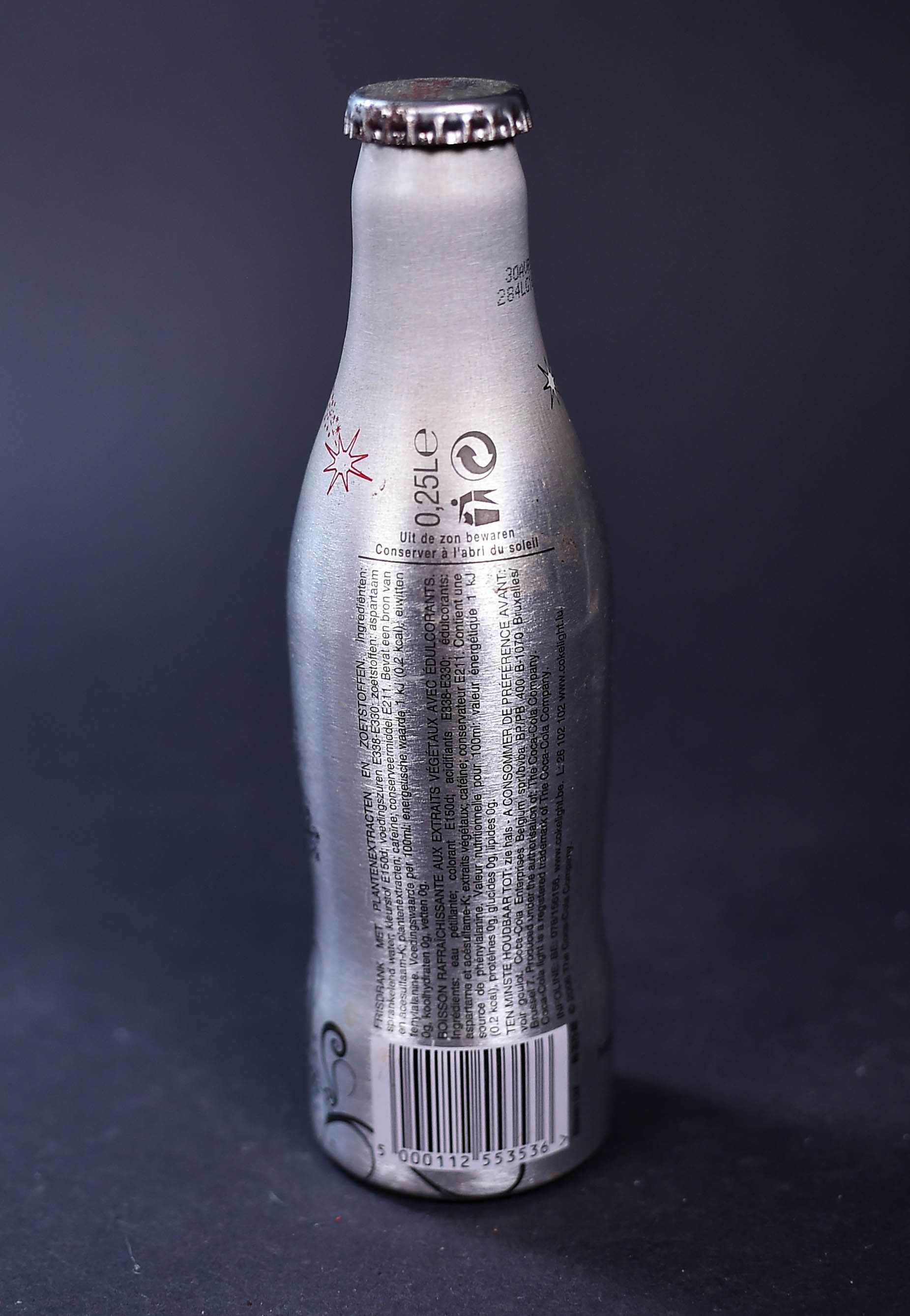 Coca - Cola light  butelka nie otwarta ( pełna zawartość) 2007 r.