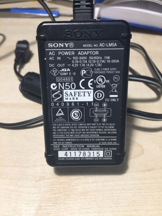 Продам бп Sony ac-lm5a