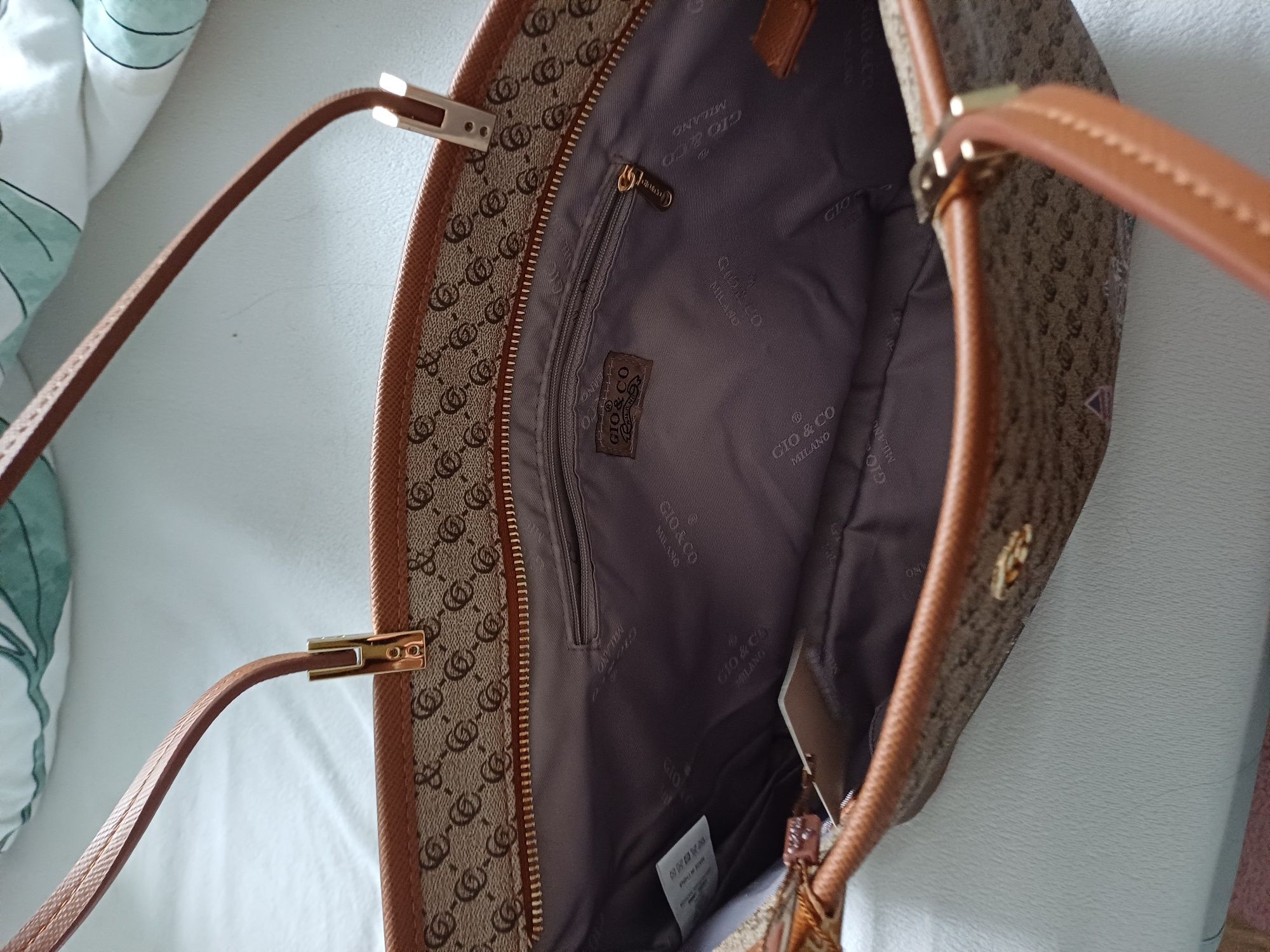 Torebka shopperkq nowa jak LV gio&co włochy milano