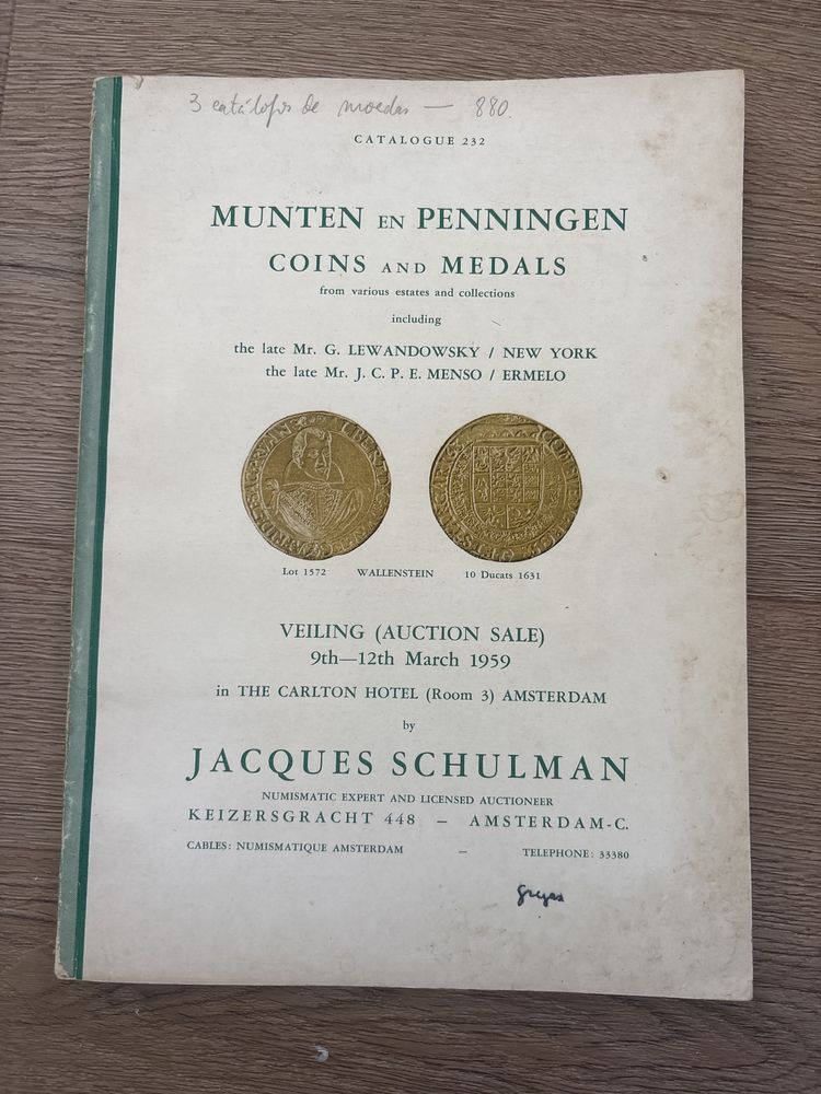Catalogo moedas
