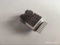 Сигнализатор низкого напряжения для 2-8S LiPo аккумуляторов (пищалка б