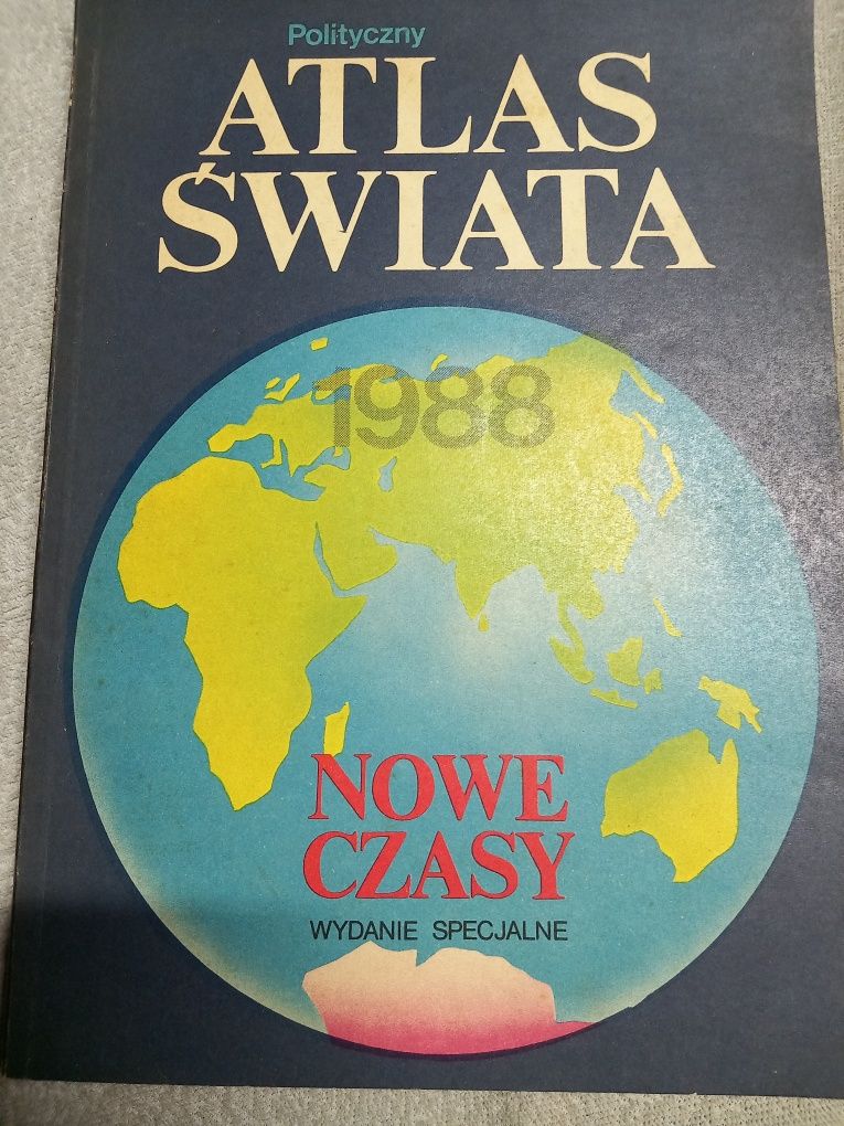 Atlas świata. Nowe czasy. Wyd. 1988