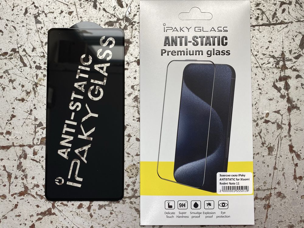 Защитное стекло iPaky ANTISTATIC для Xiaomi Redmi Note 11 |11 Pro скло