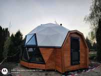 Kopuła, glamping, domek letniskowy-całoroczny