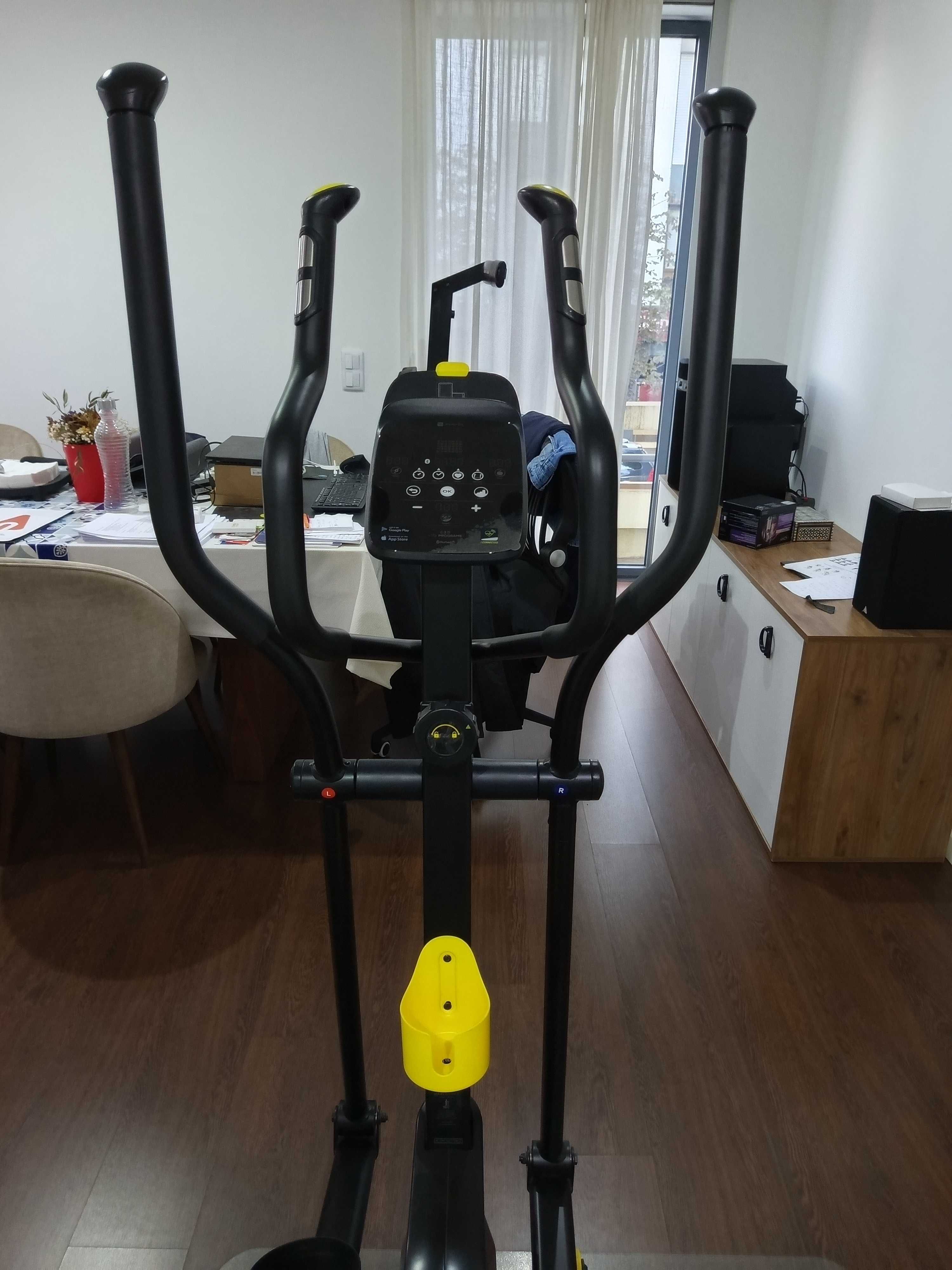 Bicicleta Elíptica Domyos EL520B Autoalimentada, E-Connected