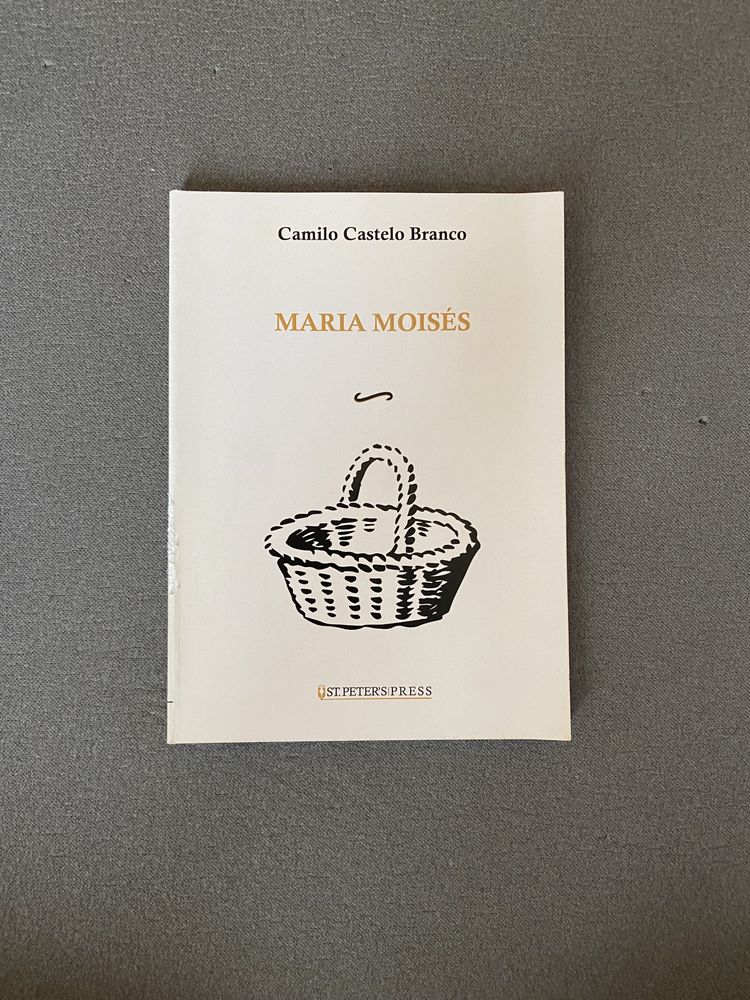 Livro “Maria Moisés” de Camilo Castelo Branco