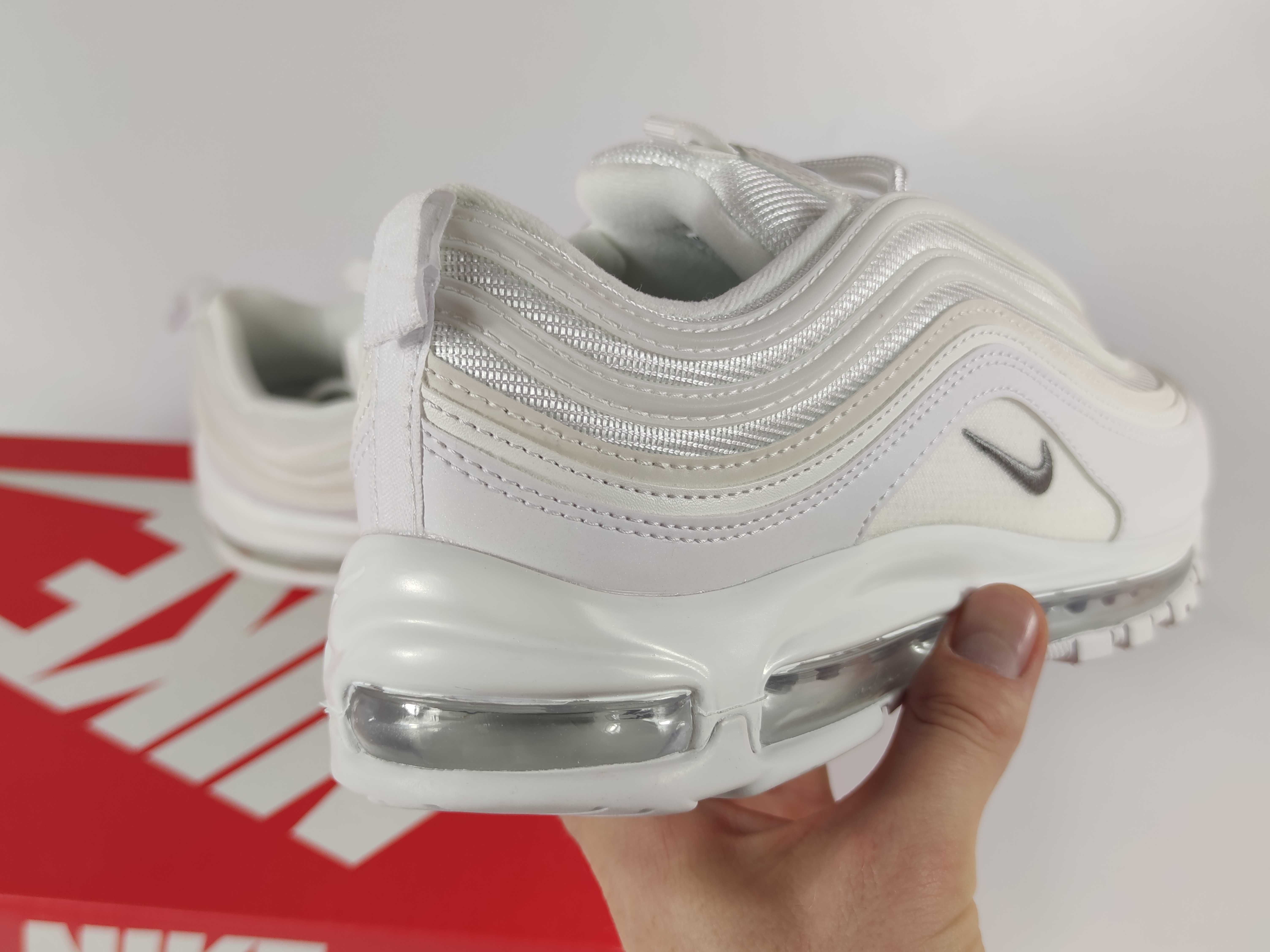 Nike Air Max 97 Triple White Wolf Grey 921826-101