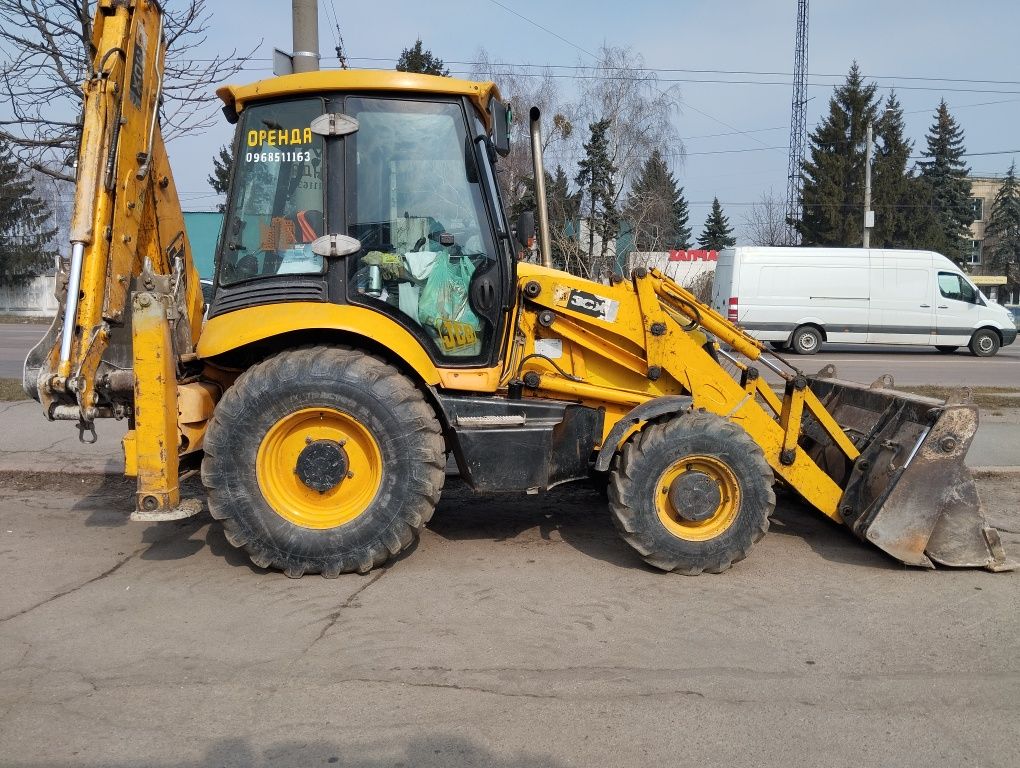 Послуги Аренда Екскаватора Навантажувача JCB 3 cx