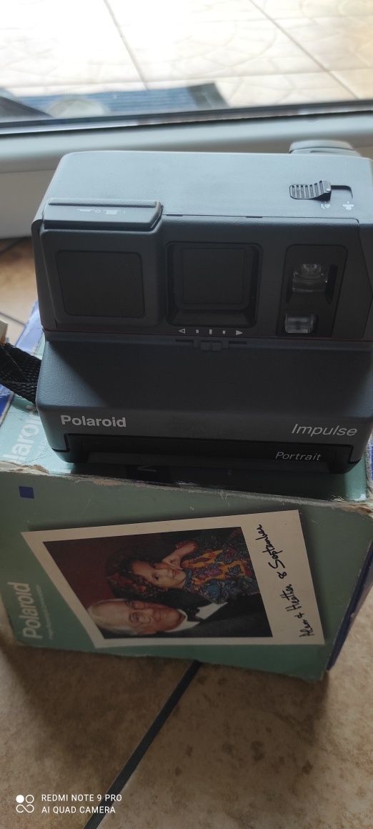 Polaroid impulse Portrait vintage