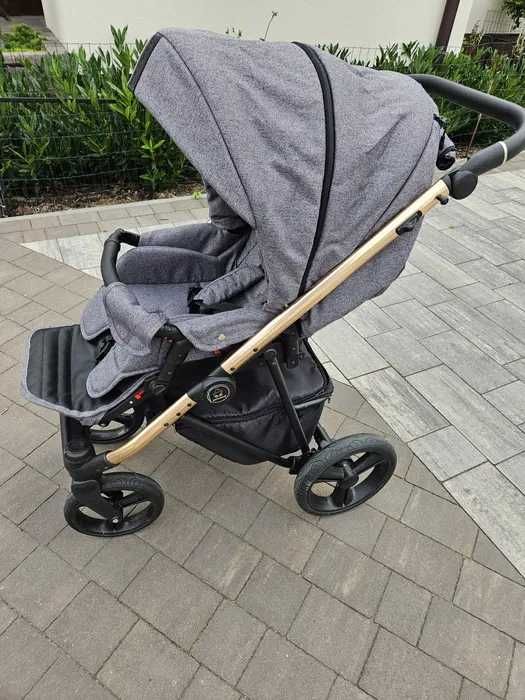Camarelo BELAGIO wózek 3w1 z fotelikiem Cybex CLOUD T i-Size
