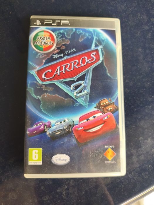 Jogos PSP. Carros2 e invizimals