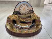 Kolekcjonerski zegar kominkowy BRADFORD EXCHANGE