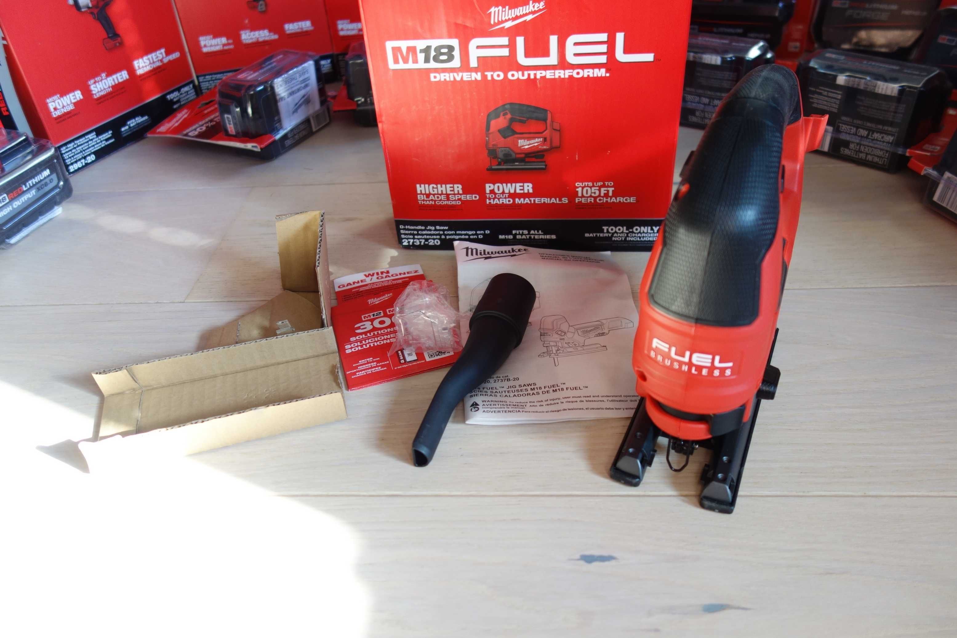 Milwaukee M18™ FUEL™ Wyrzynarka FJS-0 / 2737-20 z USA
