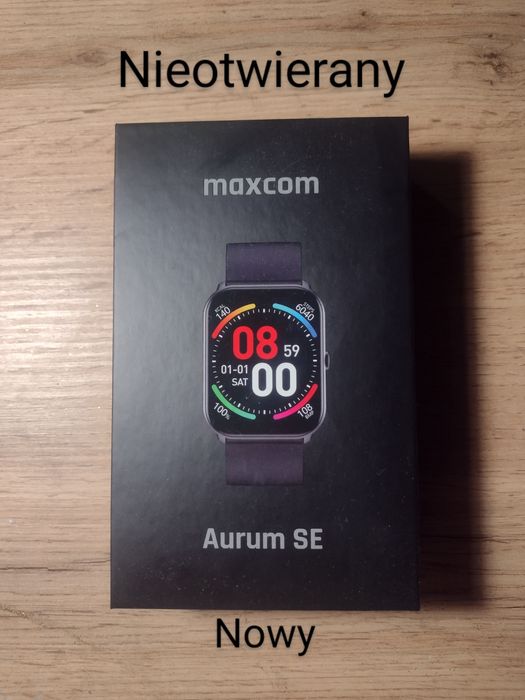 Zegarek Inteligentny Smartwatch maxcom aurum se 3atm