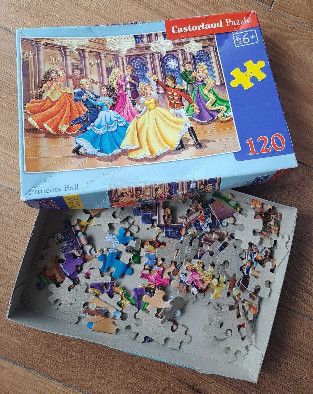 Puzzle 120 el. Princess Ball Castorland