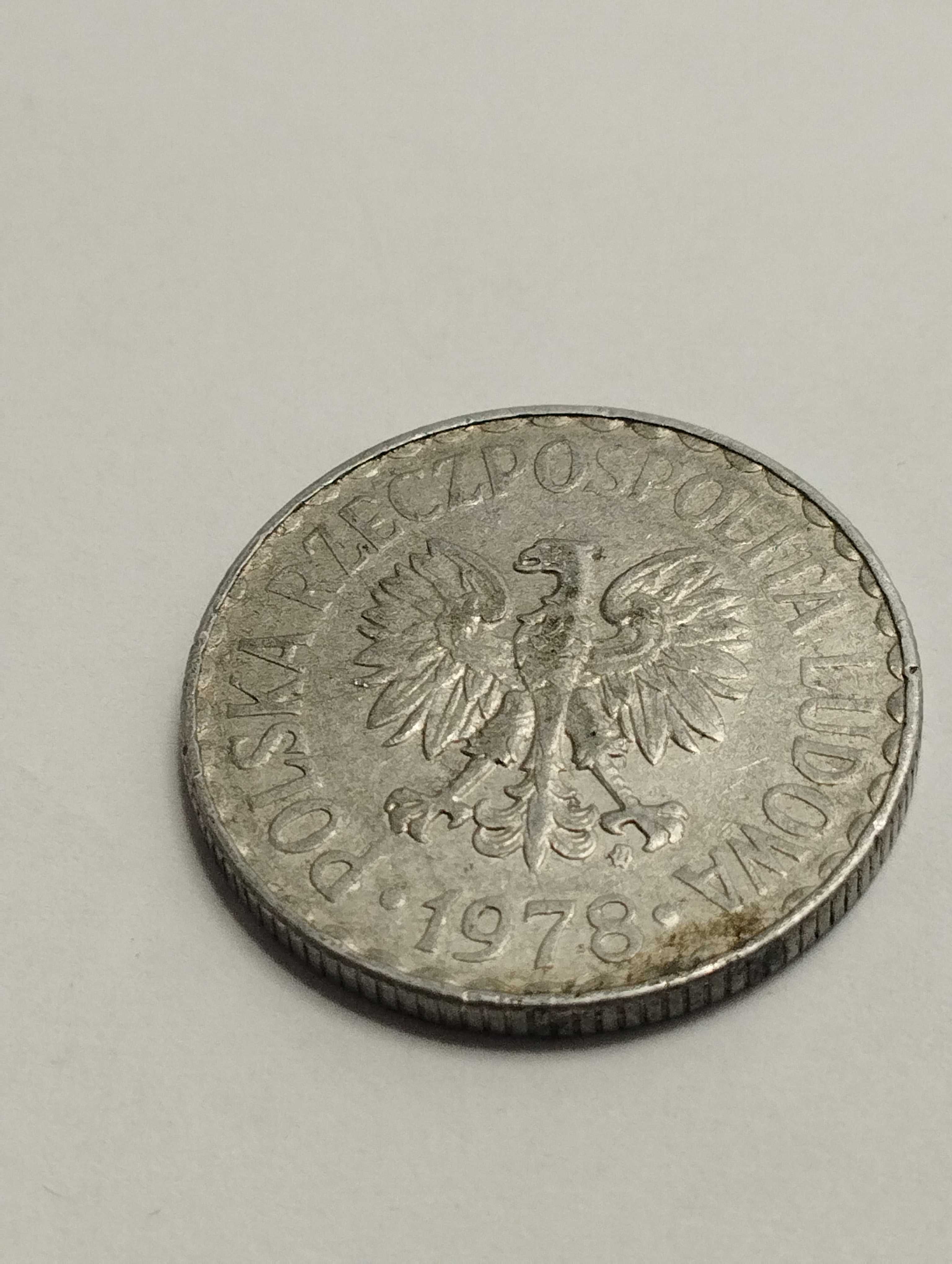 Sprzedam monetę Polska 1 złoty 1978r. rzadszy rocznik