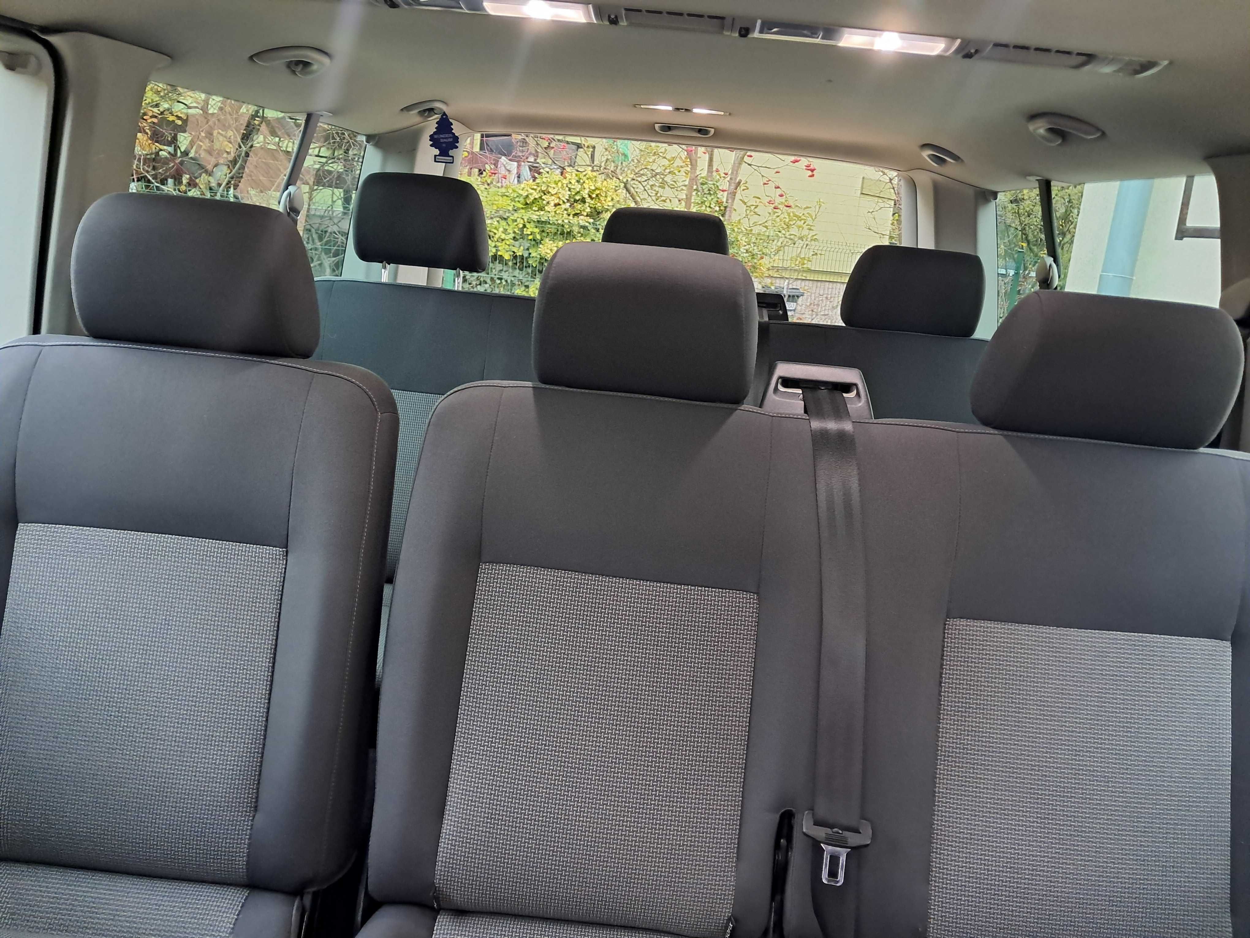 Śliczny.Vw Caravelle 2.0 TDI.Polski salon.Long.Zamiana.
