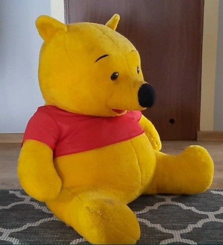 MIś GiGANT XXL Kubuś Puchatek maskotka  zabawka duza 1.30m nowa