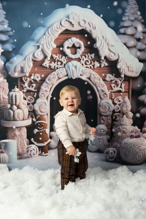 Tło fotograficzne świąteczne ścianka 150x210 cm sesja materiałowe