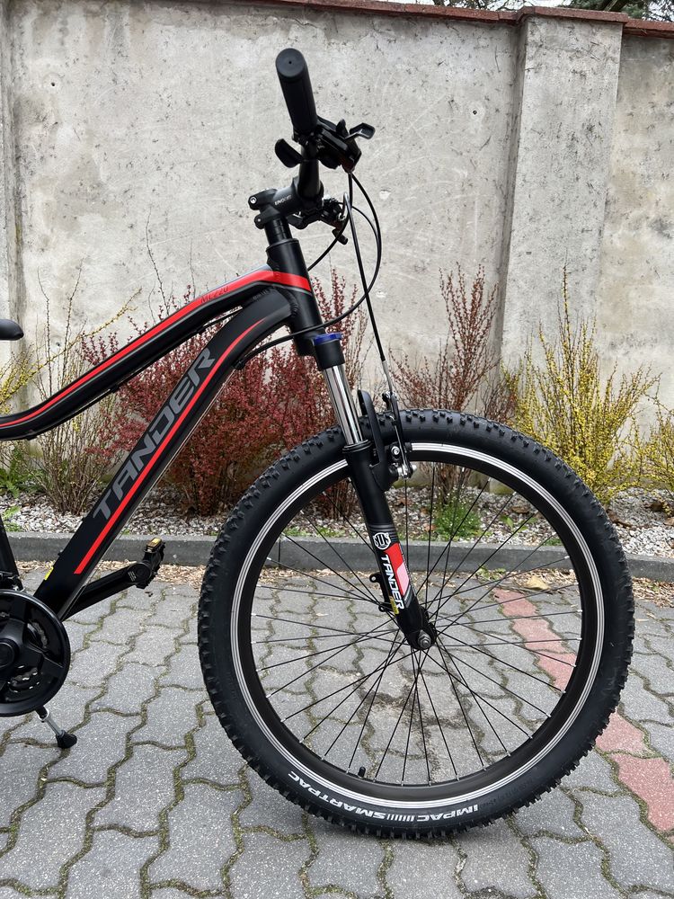 NOWY aluminiowy rower MTB górski Tander 26” koła unisex juniorski