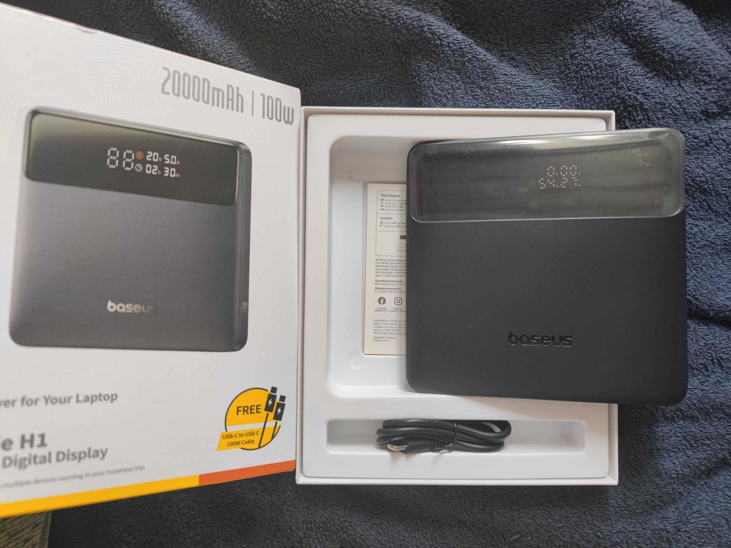 Power bank Baseus 100w 20000mAh