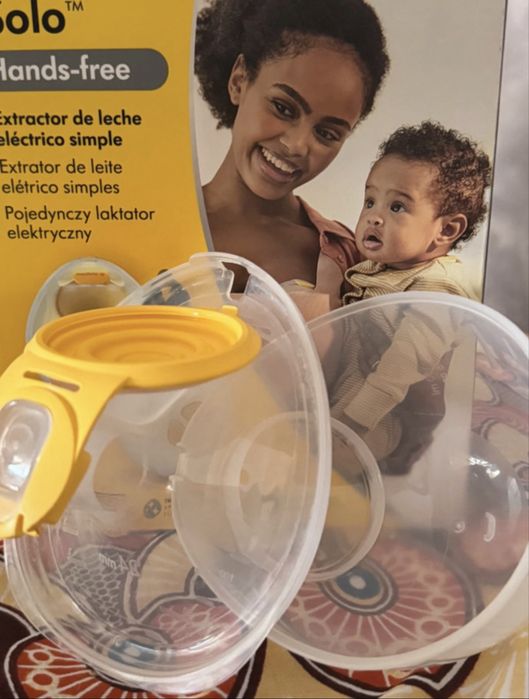 Extratora de leite medela solo maos livres