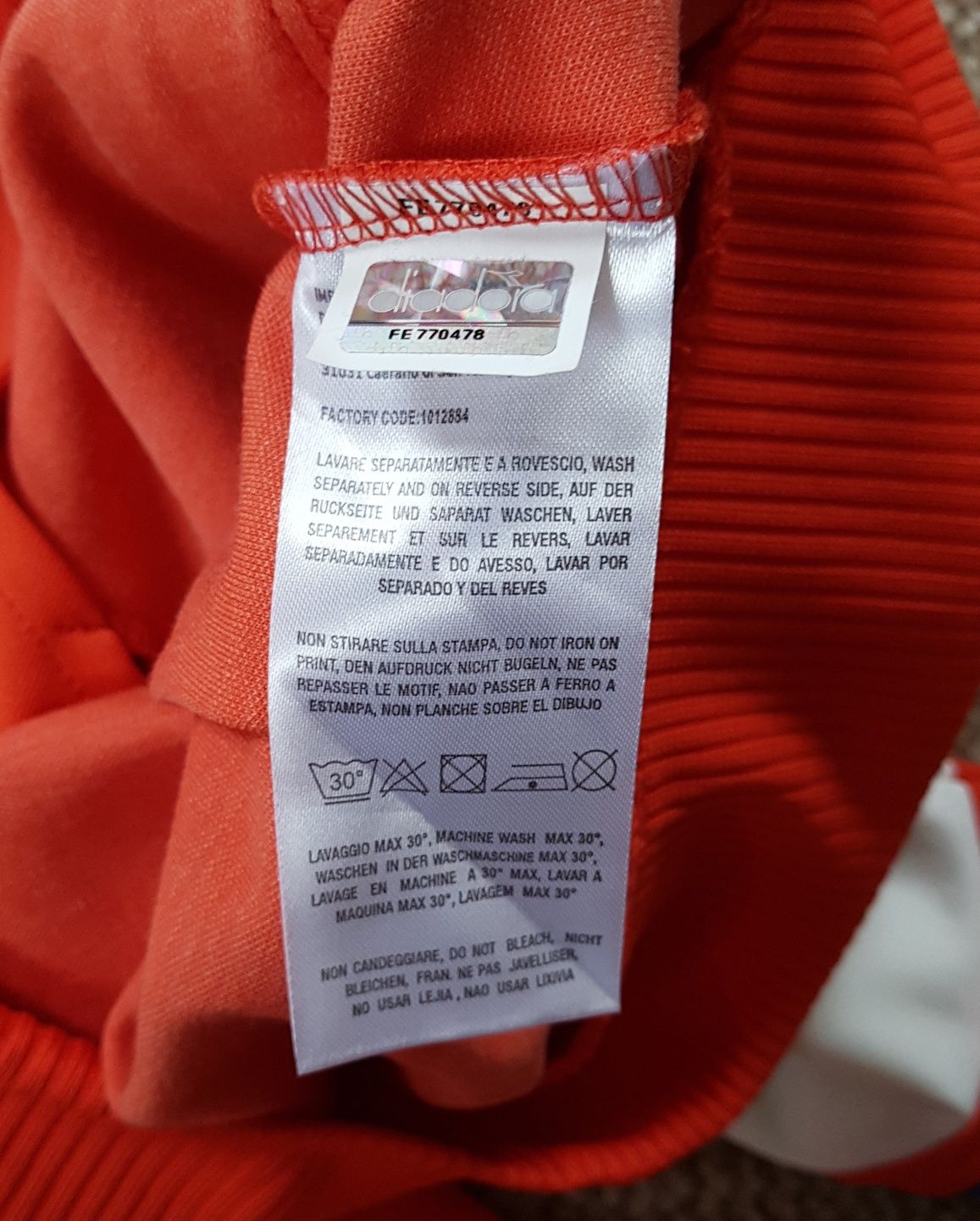 Diadora 80s Track Jacket олімпійка кофта на змійці оригінал S нова