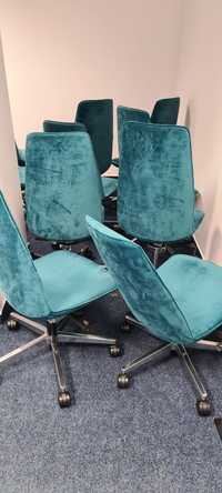 Fotel konferencyjny Bejot LUMI gabinetowy turkusowy fotele krzesła