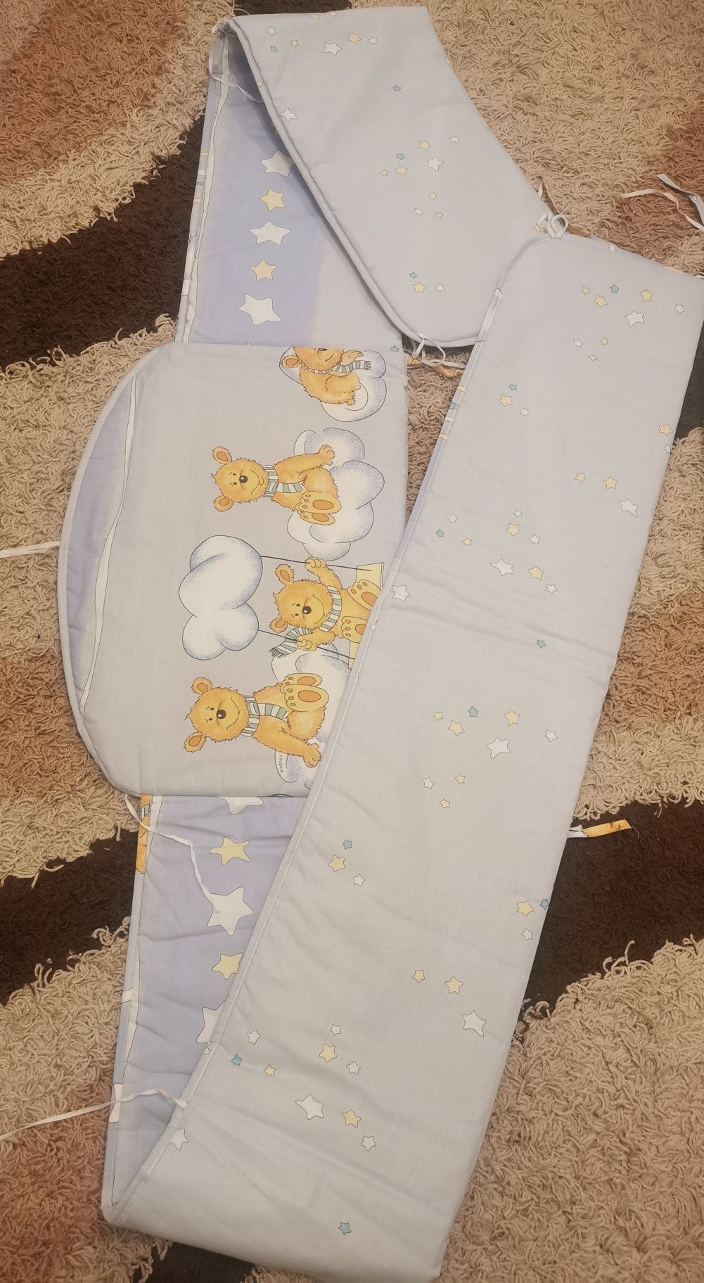 Ochraniacz na szczebelki do łóżeczka  60x120