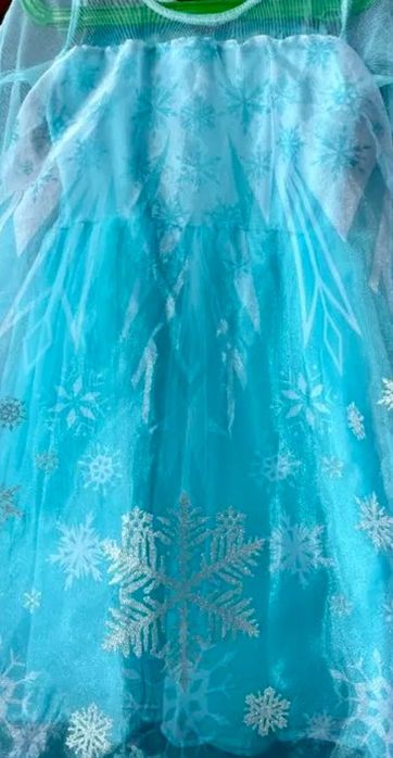Elza, Elsa , Frozen, Kraina Lodu kostium  104 110, 116