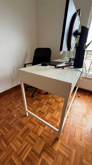 Secretaria Branca Alex  100x48 cm