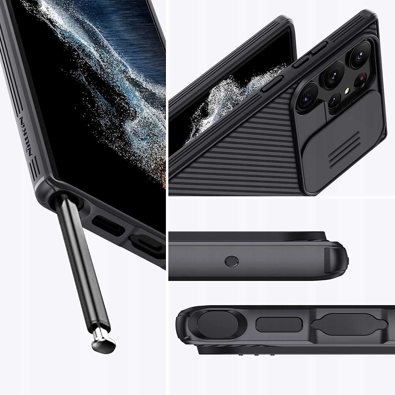 Plecki Nillkin do Samsung Galaxy S24 ULTRA CamShield Case czarny