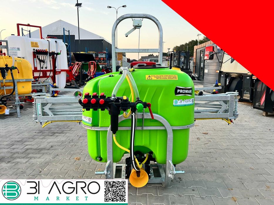 Opryskiwacz Promar 400L/12-15m 600/800/1000L BIARDZKI LISICKI POLIMER