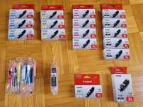 Tusze. Canon CLI-551 XL - BK M Y C PGBK GY ; po 50,-PLN