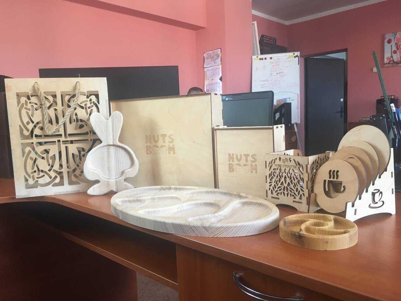 Фрезерна та лазерна порізка, гравіювання