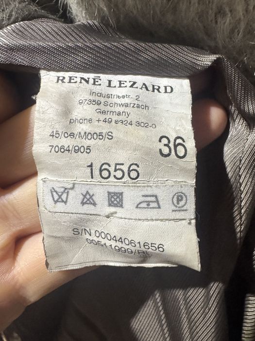 Пальто з альпаки Rene Lezard вінтаж