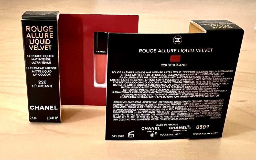 Batons gloss da Chanel